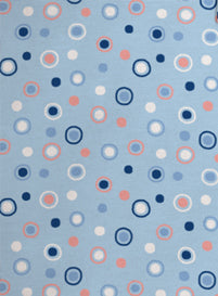 Three Quarter Sleeve Print Polo/ Graduation Day 83B