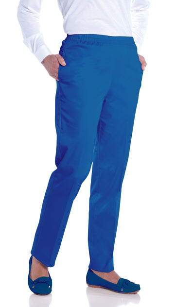 Stretch Twill Full Elastic Pant | Bright Admiral 20C - Leonlevin