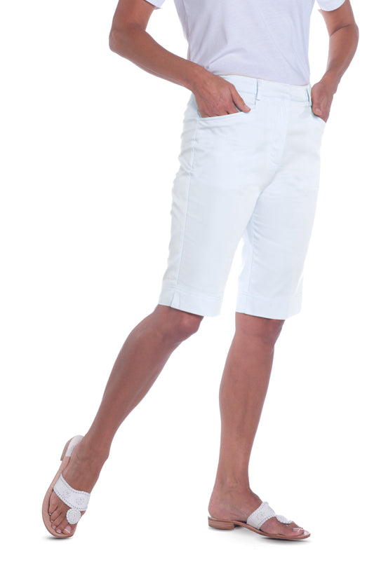 L-Pocket Bermuda Shorts | White 000 - Leonlevin