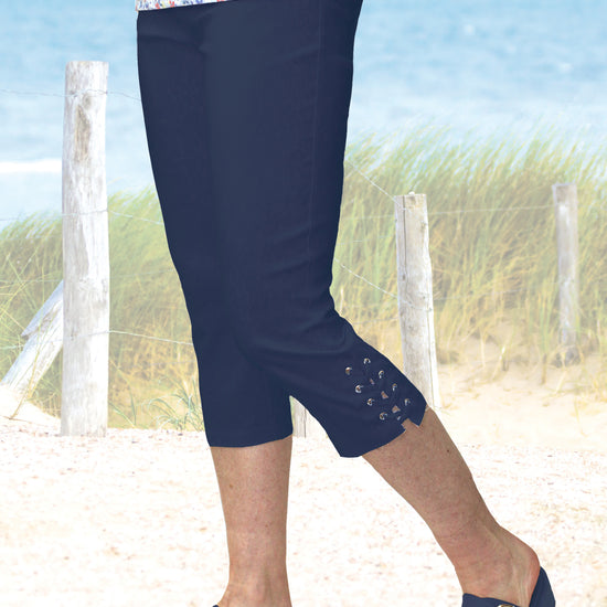 Cross Tie Capri | Navy E76 - Leonlevin