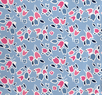 Long Sleeve Print Polo/ Little Moments 81B