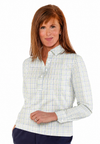 Long Sleeve Print Polo | Picnic Time 85A - Leonlevin