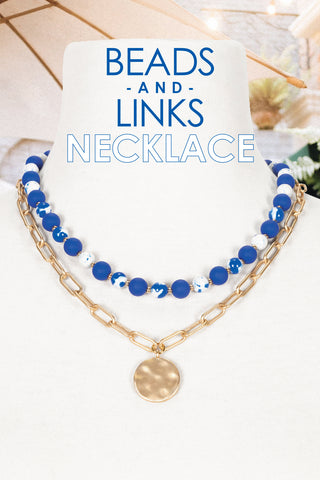 Beads & Links Necklace