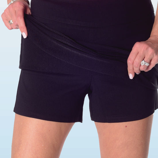 Q-Skirt Print | Brown Sugar Paisley CW3 - Leonlevin