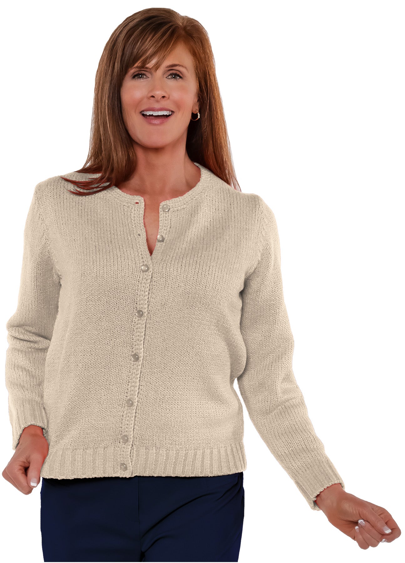 America's Favorite Cardigan | Sand S50 - Leonlevin
