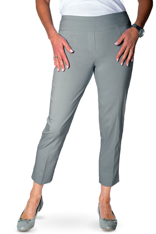 Comfort Stretch Ankle Pant | Charcoal S60