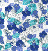 Long Sleeve Print Polo/ Spring Floral 79C