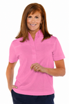 Short Sleeve Solid Polo - Leonlevin