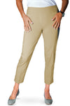 Comfort Stretch Ankle Pant | Sand S50 - Leonlevin