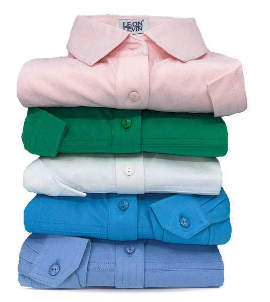 Long Sleeve Banded Bottom Solid Polo | Dutch Blue 236