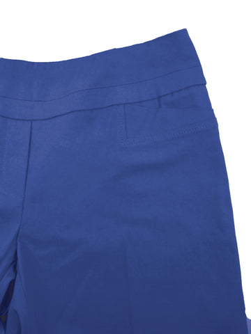 Comfort Stretch Ankle Pant | Blue Hawaii S70 - Leonlevin