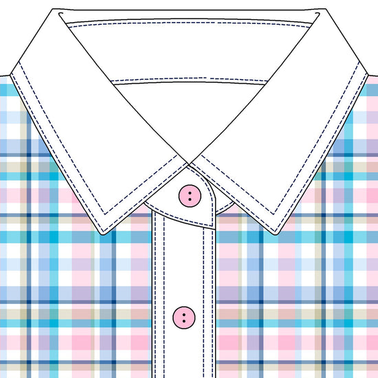 Short Sleeve Print Polo | Flying Colors 53B - Leonlevin