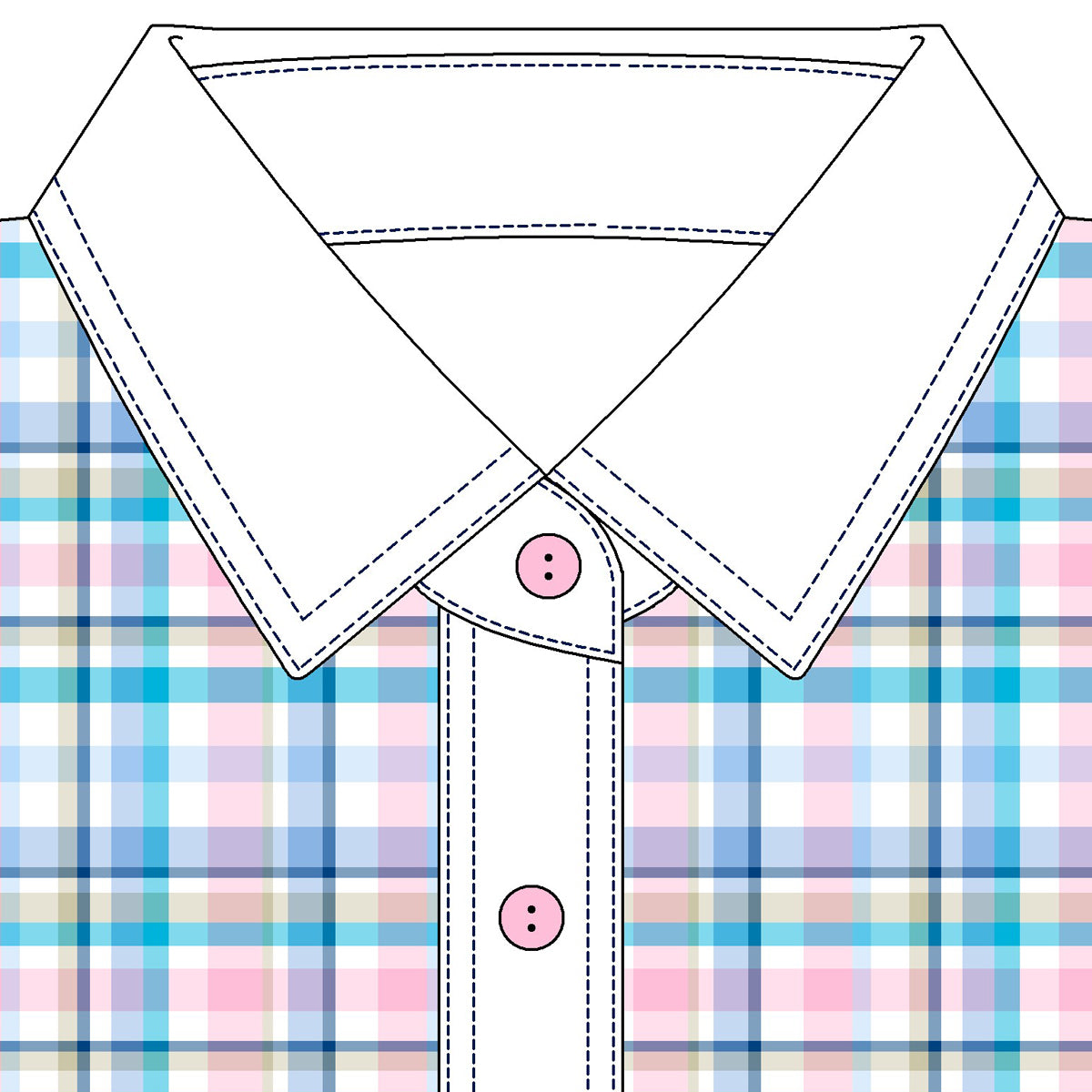Short Sleeve Print Polo | Flying Colors 53B - Leonlevin
