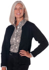 America's Favorite Cardigan Black 090 - Leonlevin