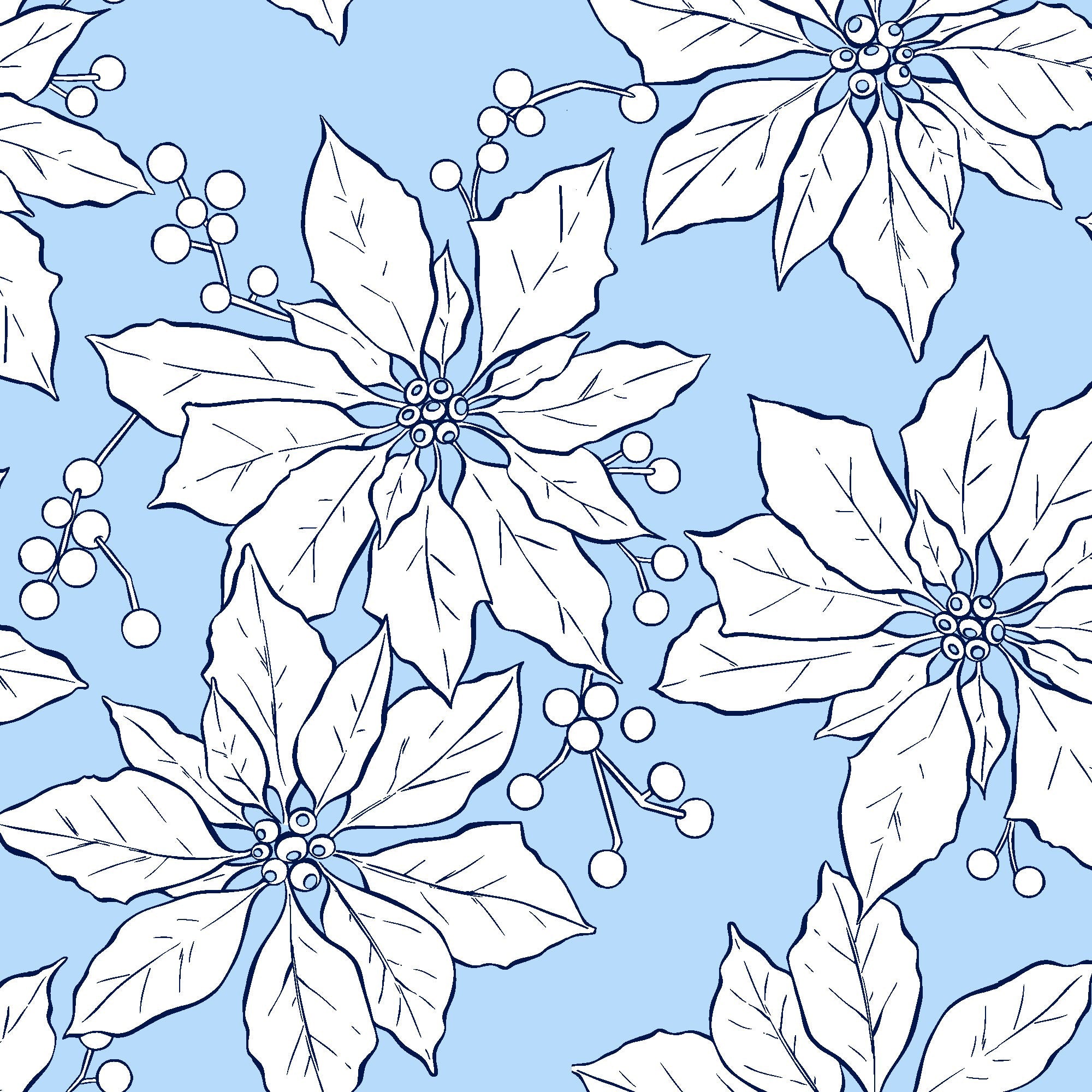 Short Sleeve Print Polo | Season's Splendor 51C