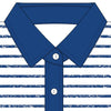 PETITE Short Sleeve Print Polo | New Edition 52E - Leonlevin