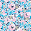 PETITE Short Sleeve Print Polo | Belle Flower 53D - Leonlevin