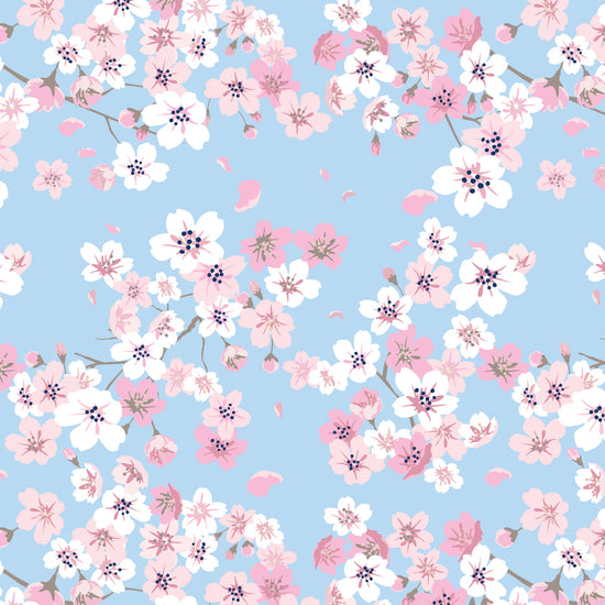 PETITE Three Quarter Sleeve Print Polo | Sakura 53E - Leonlevin