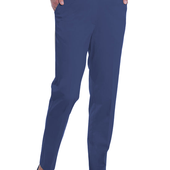 Stretch Twill Flat Front Pants | Admiral 480 - Leonlevin