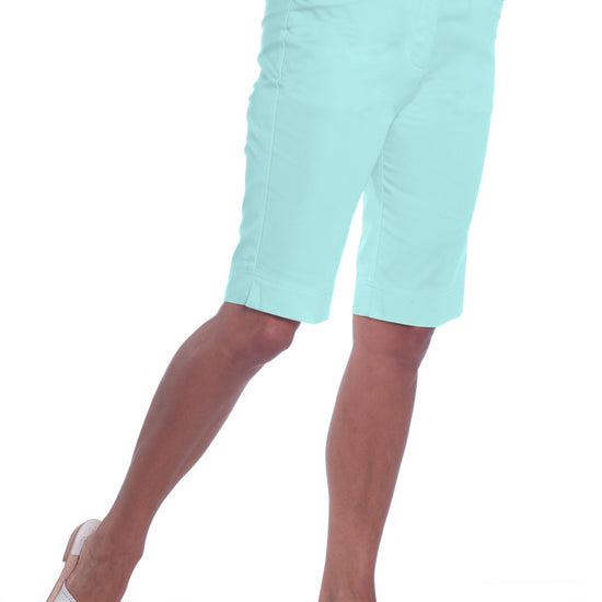 L-Pocket Bermuda Shorts | Aqua Glass 612 - Leonlevin