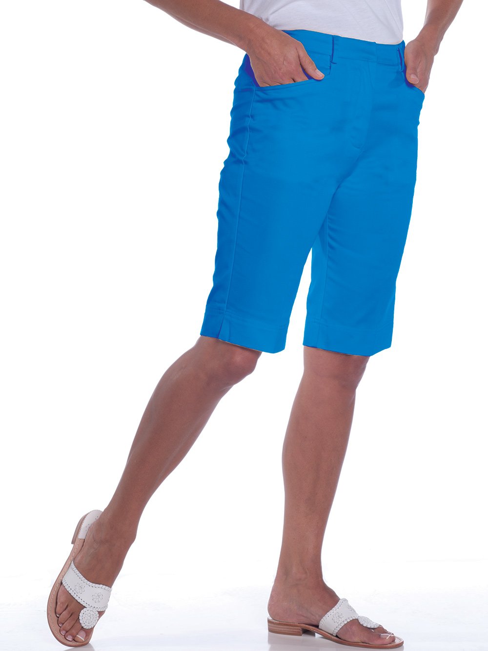 L-Pocket Bermuda Shorts | Bright Admiral 20C - Leonlevin
