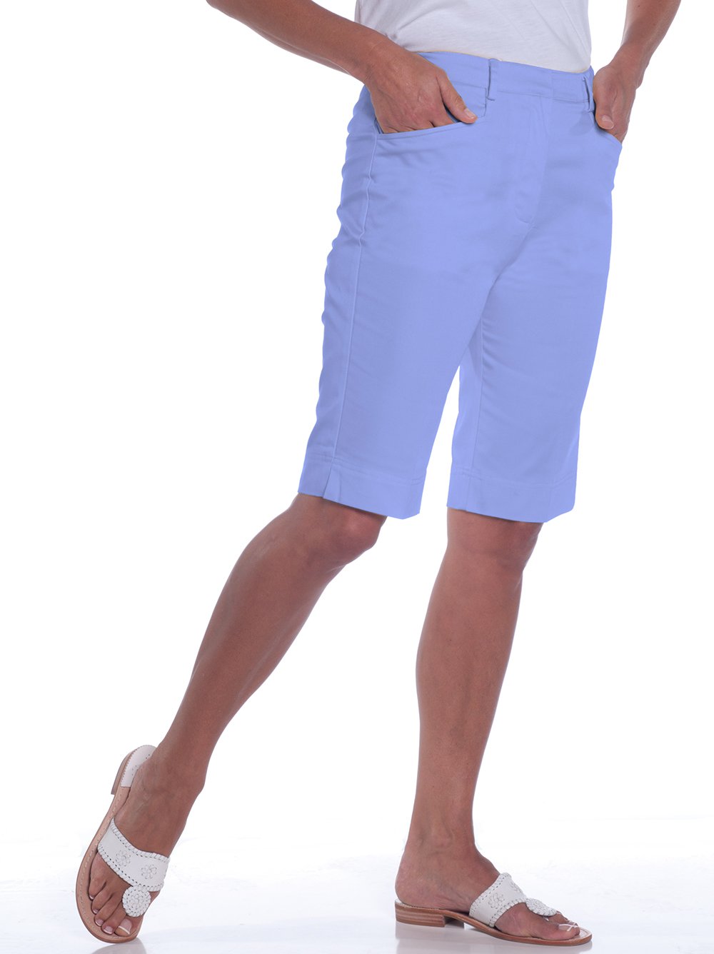 L-Pocket Bermuda Shorts | Periwinkle 094 - Leonlevin
