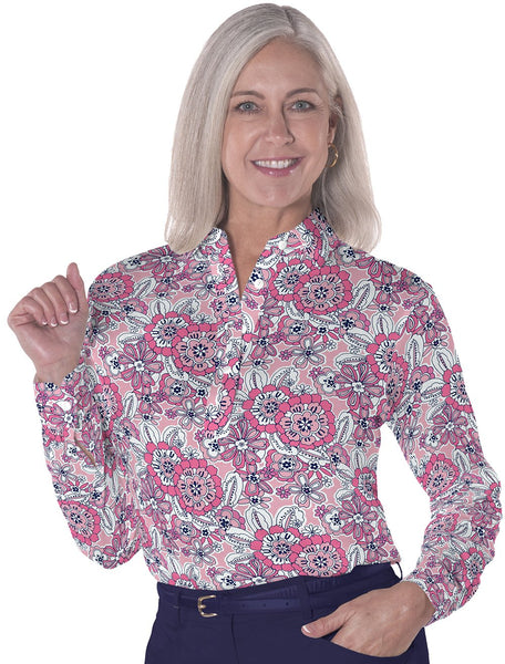 Long Sleeve Print Polos</br>Toss Up 16F - Leonlevin